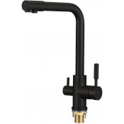 Смеситель для кухни Savol S-L1801H-1 черный матовый