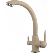 Смеситель для кухни Savol S-L1699S песочный