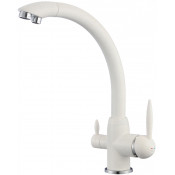 Смеситель для кухни Savol S-L1699W белый матовый