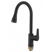 Смеситель для кухни Savol S-002801H черный матовый
