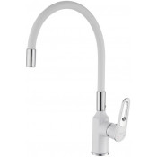 Смеситель для кухни Savol S-600606AW белый/хром