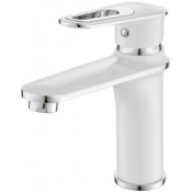 Смеситель для раковины Savol S-600601AW белый/хром