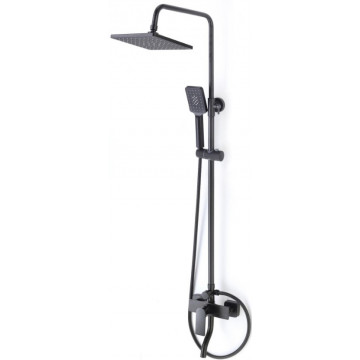 Душевая система Savol S-601108SH черный матовый
