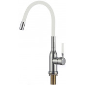 Смеситель для кухни Savol S-2804A02 хром/белый