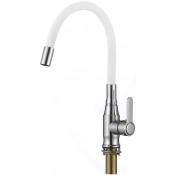 Смеситель для кухни Savol S-2805A02 хром/белый