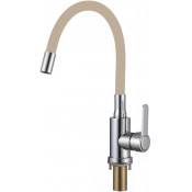 Смеситель для кухни Savol S-3002A12 хром/бежевый