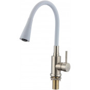 Смеситель для кухни Savol S-3002LM04 сатин/серый