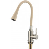 Смеситель для кухни Savol S-3002LM12 сатин/бежевый