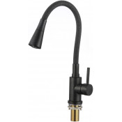 Смеситель для кухни Savol S-3002HM-H черный матовый