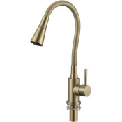 Смеситель для кухни Savol S-3002CM-07 матовое золото