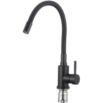 Смеситель для кухни Savol S-3002H-01 черный матовый