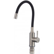 Смеситель для кухни Savol S-SUS6002-01 сатин/черный