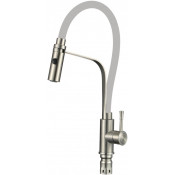 Смеситель для кухни Savol S-SUS6012-04 сатин/серый