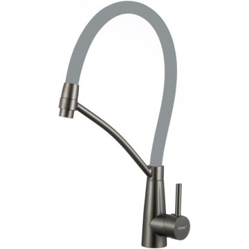 Смеситель для кухни Fmark FS8255Q-04 графит/серый
