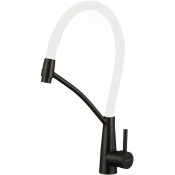 Смеситель для кухни Fmark FS8255H-02 черный/белый