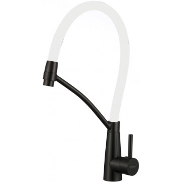 Смеситель для кухни Fmark FS8255H-02 черный/белый