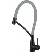 Смеситель для кухни Fmark FS8255H-04 черный/серый