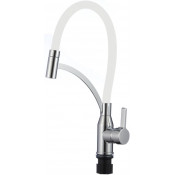 Смеситель для кухни Fmark FS8244A-02 хром/белый