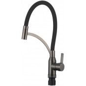 Смеситель для кухни Fmark FS8244Q-01 графит/черный