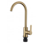 Смеситель для кухни Fmark FS8232C матовое золото