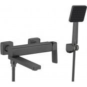 Смеситель для ванны Fmark FS8724-22Q графит