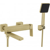 Смеситель для ванны Fmark FS8724-22C матовое золото