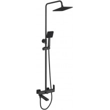 Душевая система Fmark FS8745-22H черный матовый