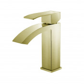 Смеситель для умывальника Fmark FS8601C матовое золото