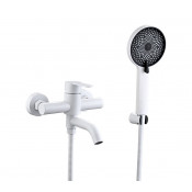 Смеситель для ванны Fmark FS8206W белый