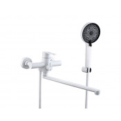 Смеситель для ванны Fmark FS8225W белый