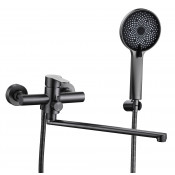 Смеситель для ванны Fmark FS8225Q графит