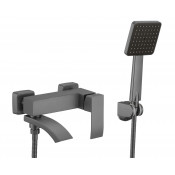 Смеситель для ванны Fmark FS8624-1Q графит