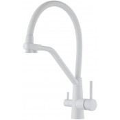 Смеситель для кухни Fmark FS0662-W белый матовый