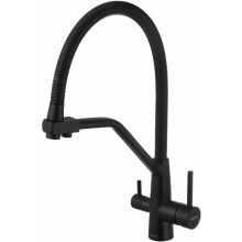 Смеситель для кухни Fmark FS0762H черный матовый