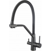 Смеситель для кухни Fmark FS0762Q графит