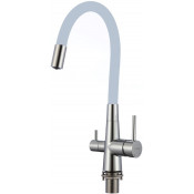 Смеситель для кухни Fmark FS1062-A04 хром/серый