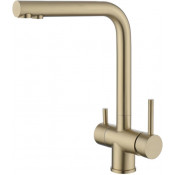 Смеситель для кухни Fmark FS1362C матовое золото