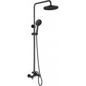 Душевая система Fmark FS8435H черный матовый