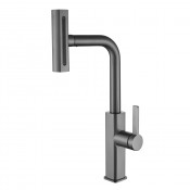 Смеситель для кухни Fmark FS8266Q графит