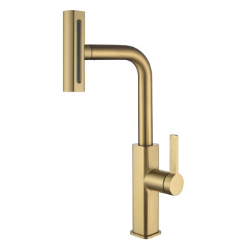 Смеситель для кухни Fmark FS8266C матовое золото