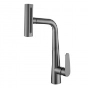 Смеситель для кухни Fmark FS8277Q графит