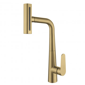 Смеситель для кухни Fmark FS8277C матовое золото