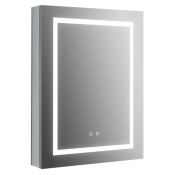 Зеркало-шкаф Aquatek AQ7604-MLC 60 с подсветкой хром