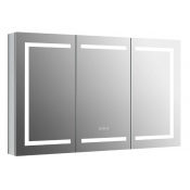 Зеркало-шкаф Aquatek AQ7124-MLC 120 с подсветкой хром