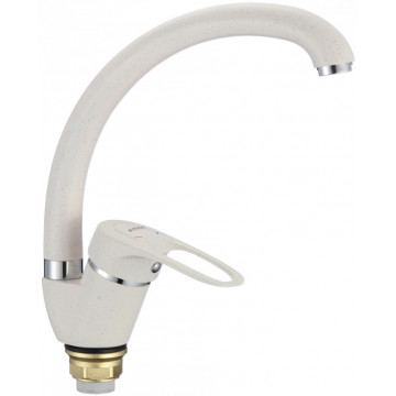 Смеситель для кухни Fmark FM4104W белый матовый