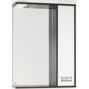 Зеркало-шкаф Style Line Эко Стиль W Панда 60/С ЛС-00000088 белый/венге