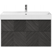 Тумба под раковину Vod-ok Катарини 100 дуб серый