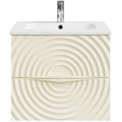 Тумба под раковину Vod-ok Эйфория F1 60 светлая слоновая кость