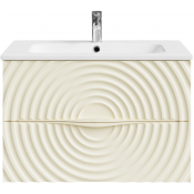 Тумба под раковину Vod-ok Эйфория F1 80 светлая слоновая кость RAL 1015