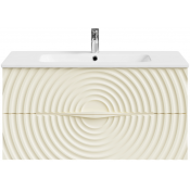 Тумба под раковину Vod-ok Эйфория F1 100 светлая слоновая кость